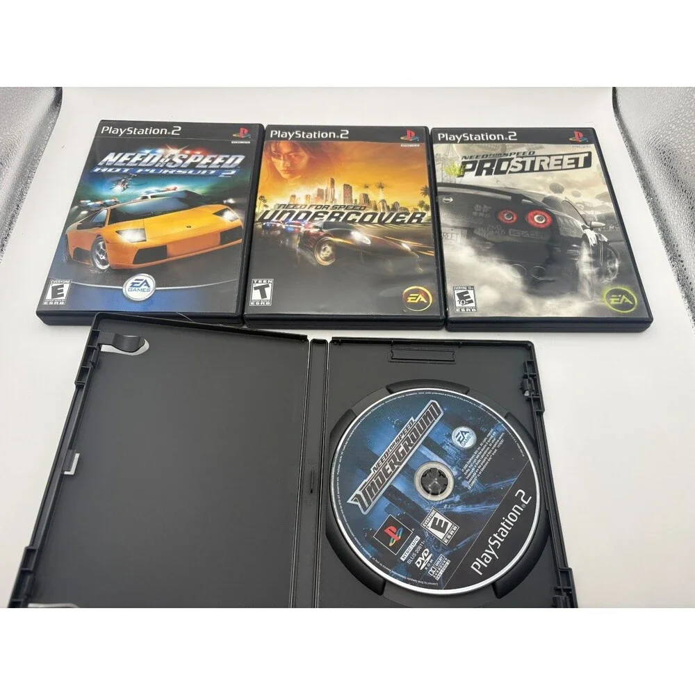 PlayStation 2 Need for Speed 4-Game Collection: Underground Undercover Prostreet